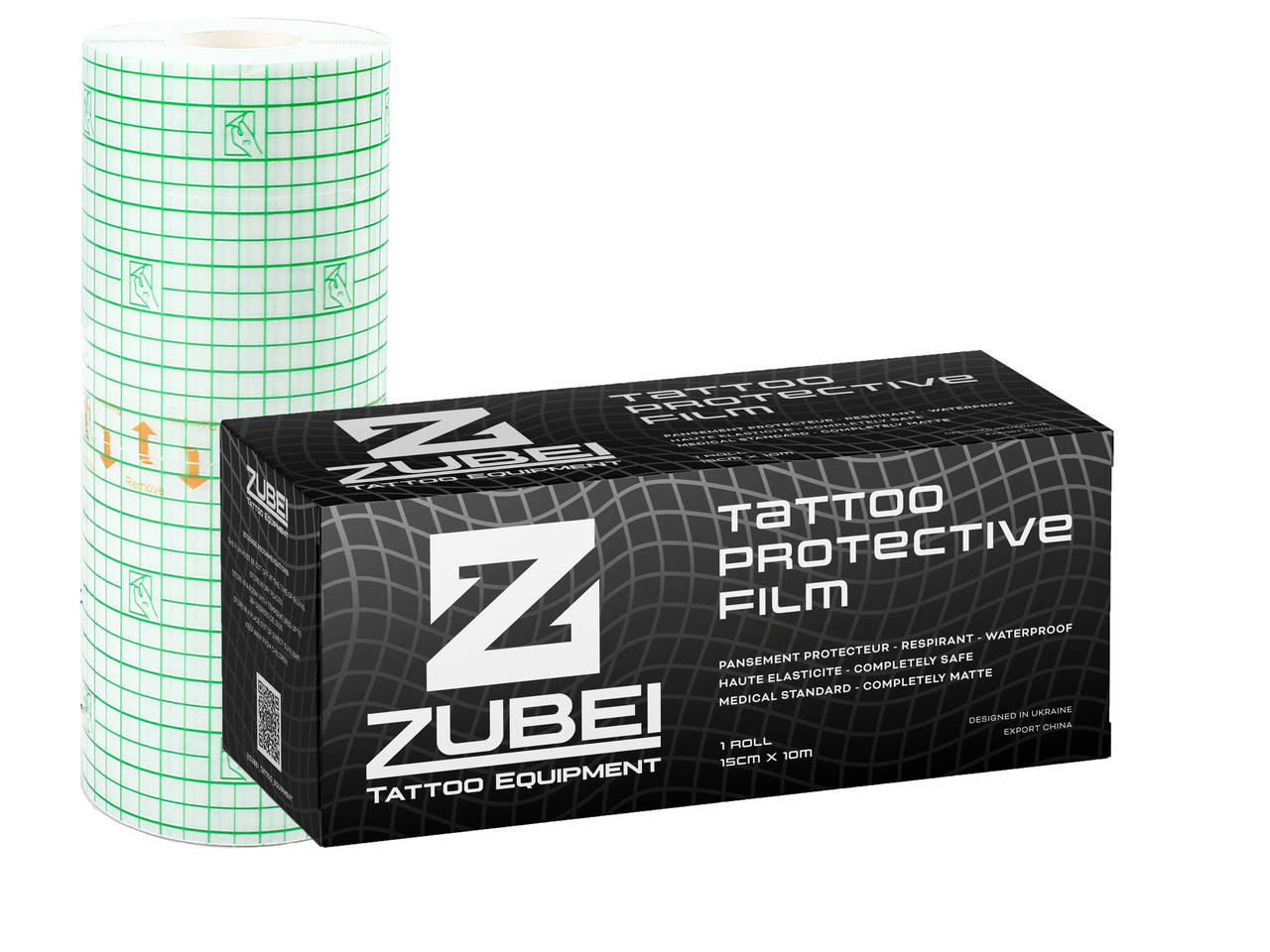 

Заживляющая пленка матовая Zubei Tattoo (15см*1м)