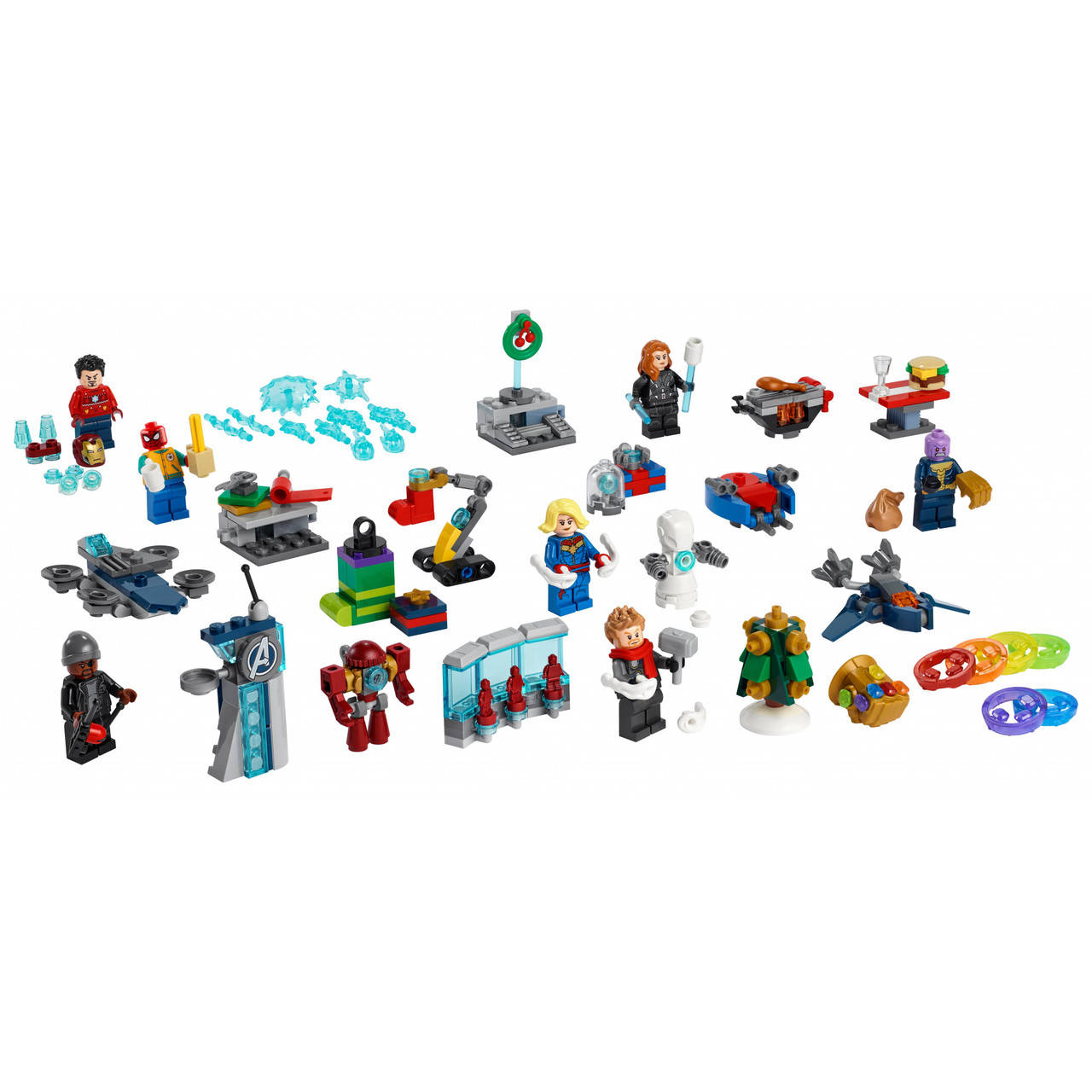 

Блоковий конструктор LEGO Новорічний календар Месники (76196)