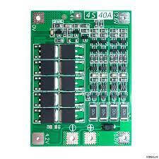 

Контроллер BMS 4S 40А для 18650 с балансировкой