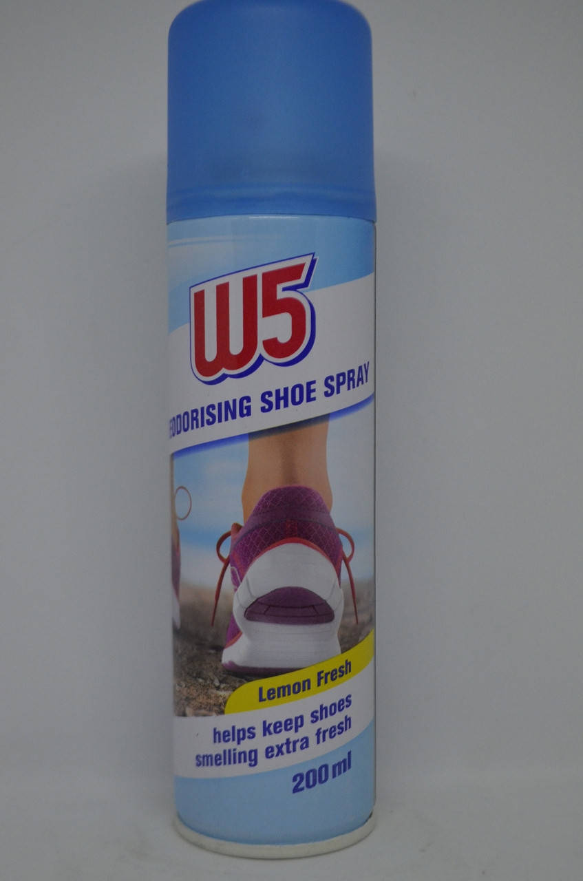 

Дезодорант спрей для обуви W5 Lemon Fresh 200ml