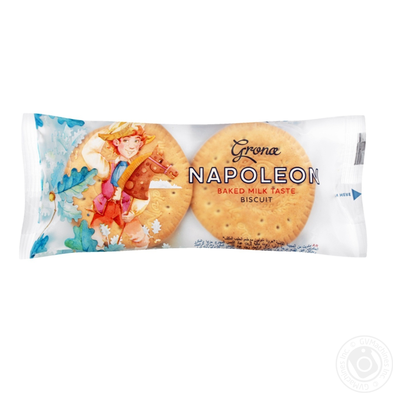 

6004-печенье Грона Наполеон 72г. со вкусом топленого молока