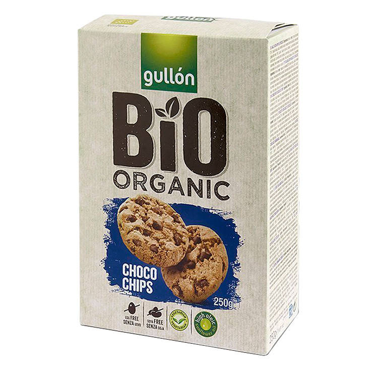 

Печенье GULLON BIO Organic Choco Chips, 250 г, 12шт/ящ