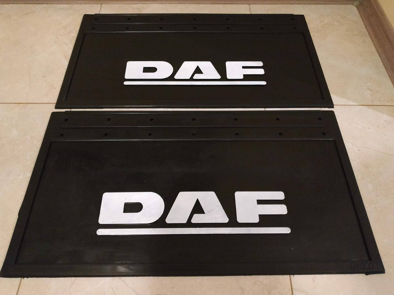 

Брызговик DAF задний 650х350мм Брызговик задний ДАФ рельефная надпись тисненый