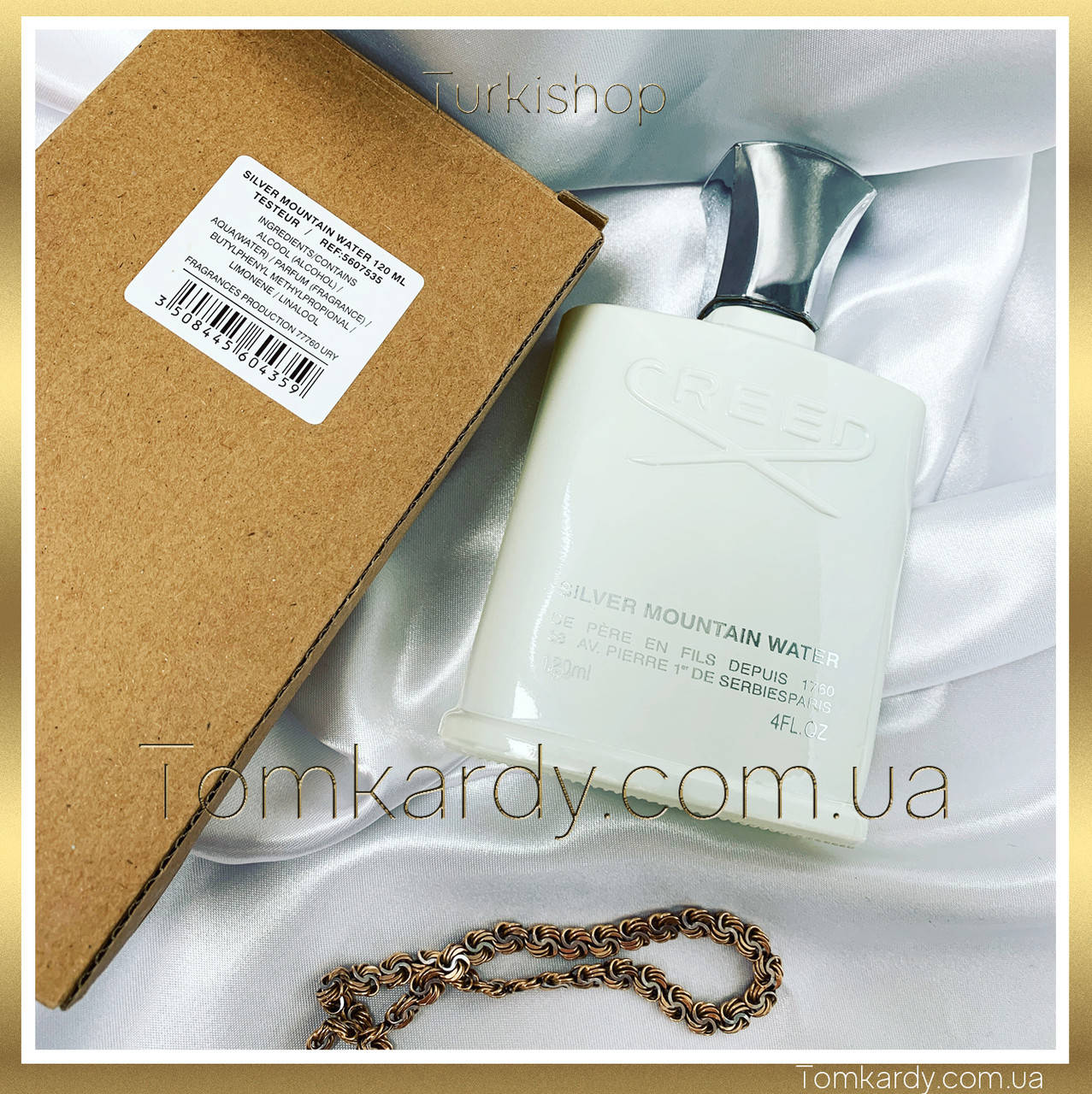 

Духи унисекс Creed Silver Mountain Water [Tester] 120 ml. Крид Сильвер Монтейн Вотер (Тестер) 120 мл.
