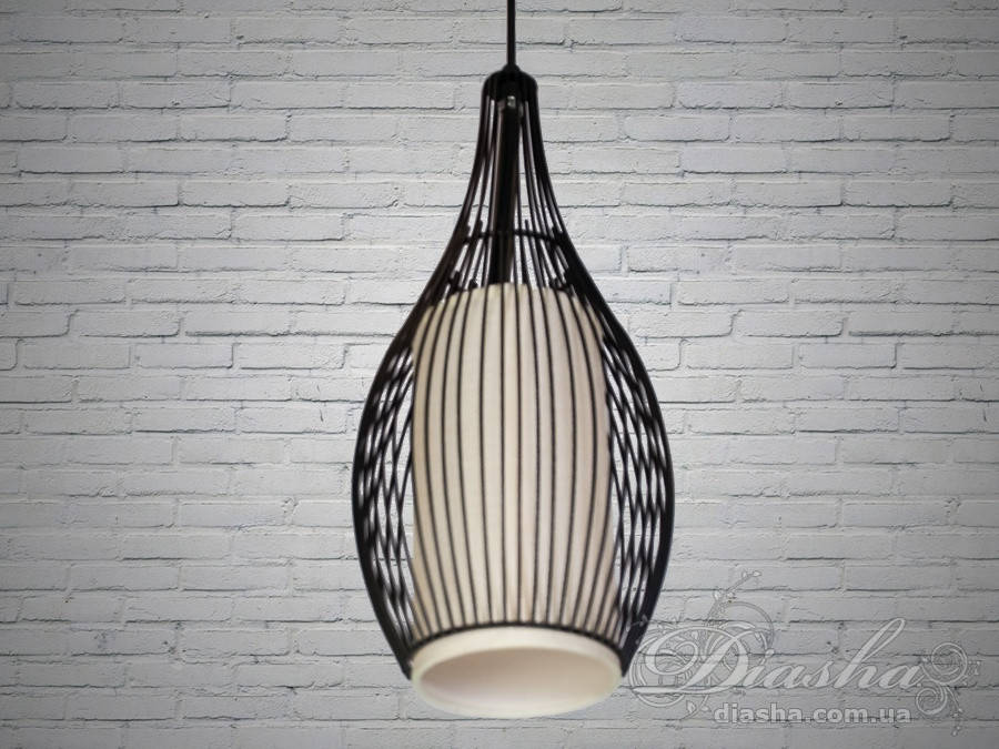 

Светильник-подвес в стиле Loft, Diasha 8740/1 чёрный, Черный