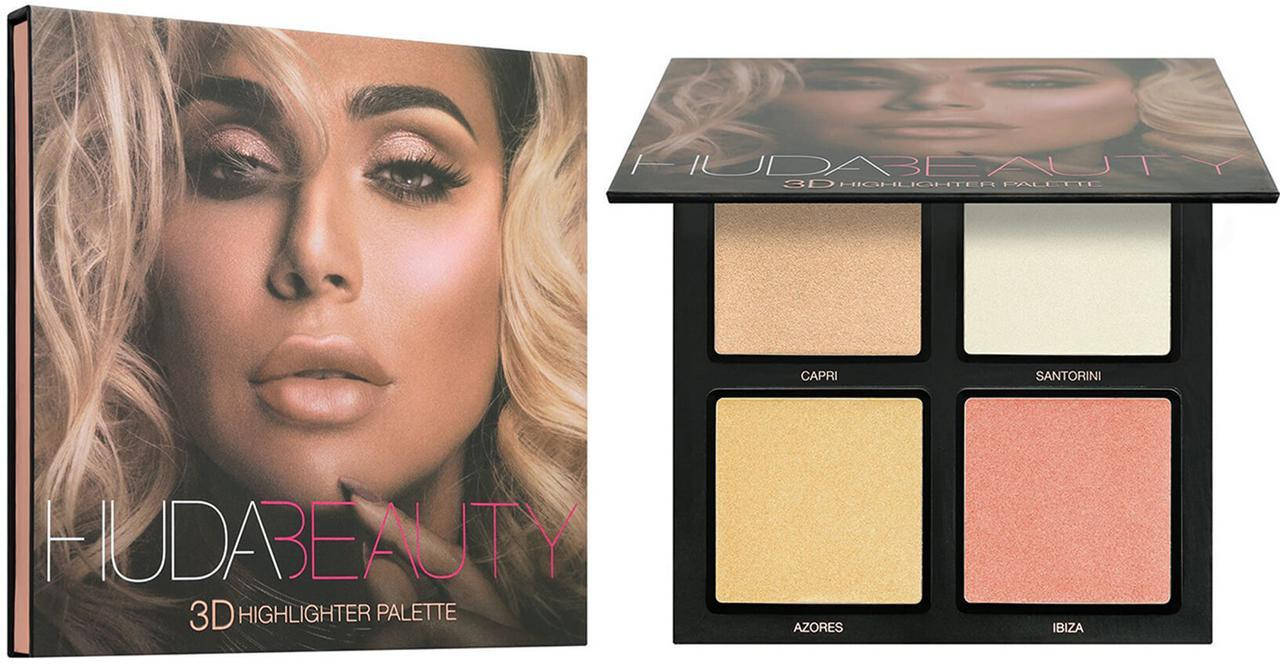 

Хайлайтер Huda Beauty 3D Highlighter Palette