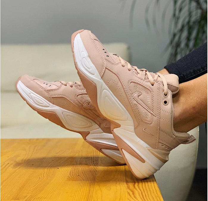

Кроссовки натуральная кожа Nike M2K Tekno Найк М2К Текно 37, Пудра