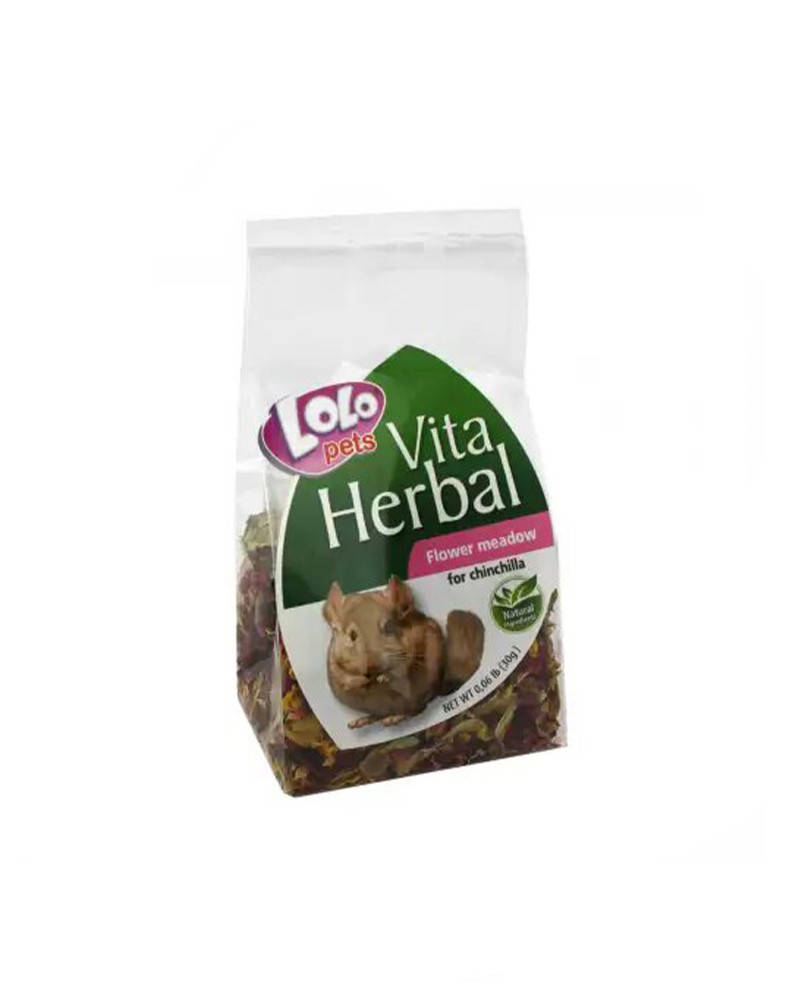 

Lolo Pets Herbal Цветущий луг для шиншилл 30 г