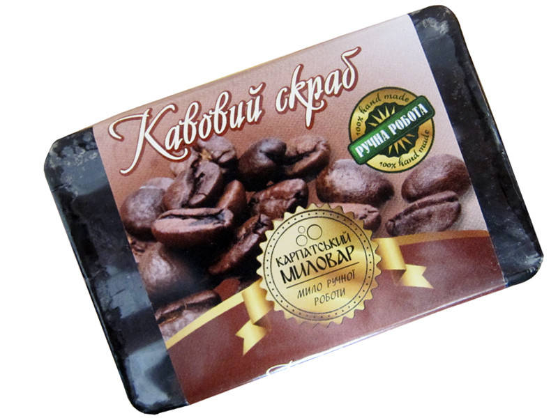 

Мыло карпатское малое Кофейный скраб (Карпатское мыло малое)