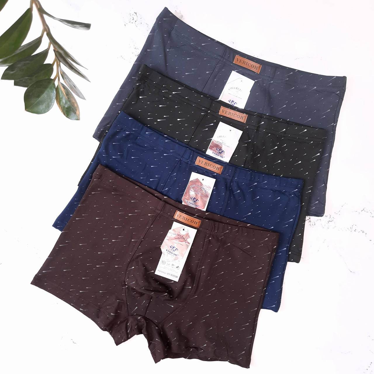 

Мужские трусы боксеры от XL до 4XL размеры шорты верикон VERICON мужское белье, Синий