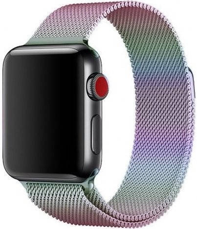 

Ремешки Apple Watch 45/44/42 mm металлический миланская петля градиент