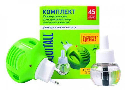 

Фумигатор+жидкость Mosquitall "Универсальная защита" 45 ночей 24шт/уп