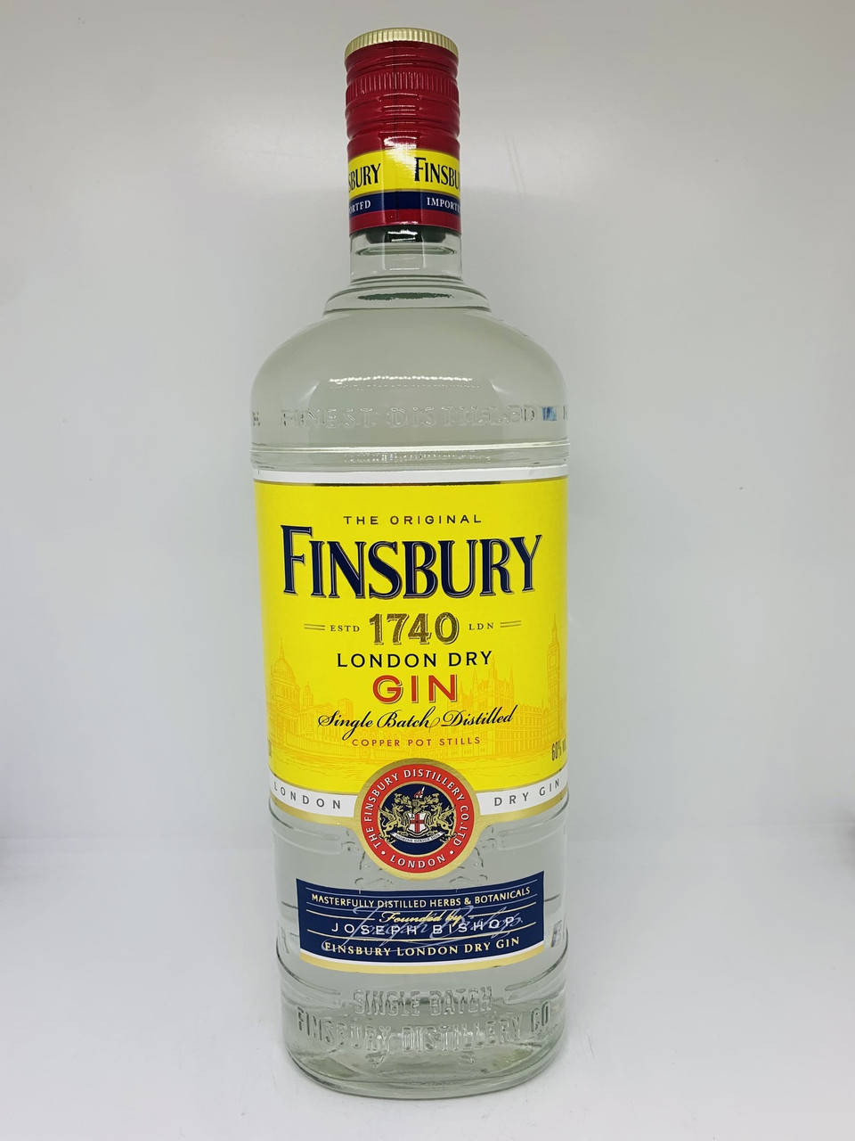 

Джин Finsbury London Dry Gin (Финсбери Лондон Драй Джин) 60 % 1 л