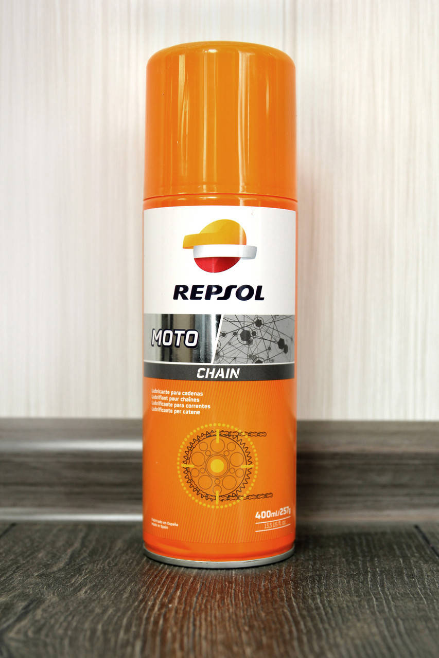 

Смазка цепи REPSOL Moto Chain (400 мл)