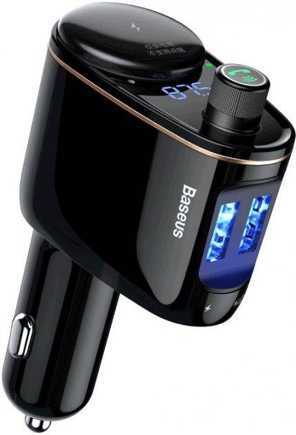 

FM-трансмиттер Baseus Lokomotive S-06 Black (CCALL-RH01)