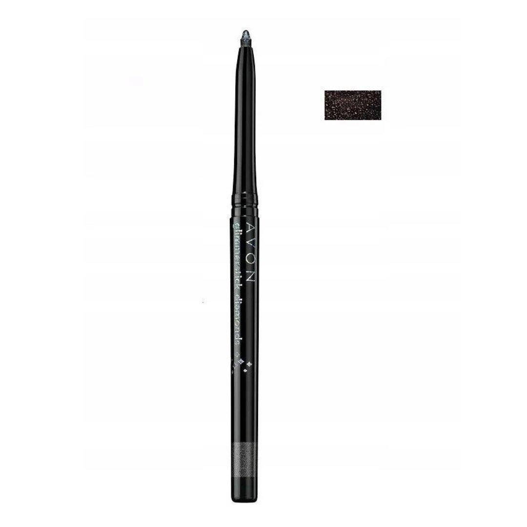 

Выкручивающийся карандаш для глаз Avon (black bioux / чорная бездна)