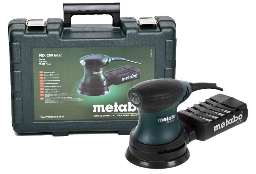 

Шлифмашина эксцентриковая Metabo FSX 200 Intec (609225500)