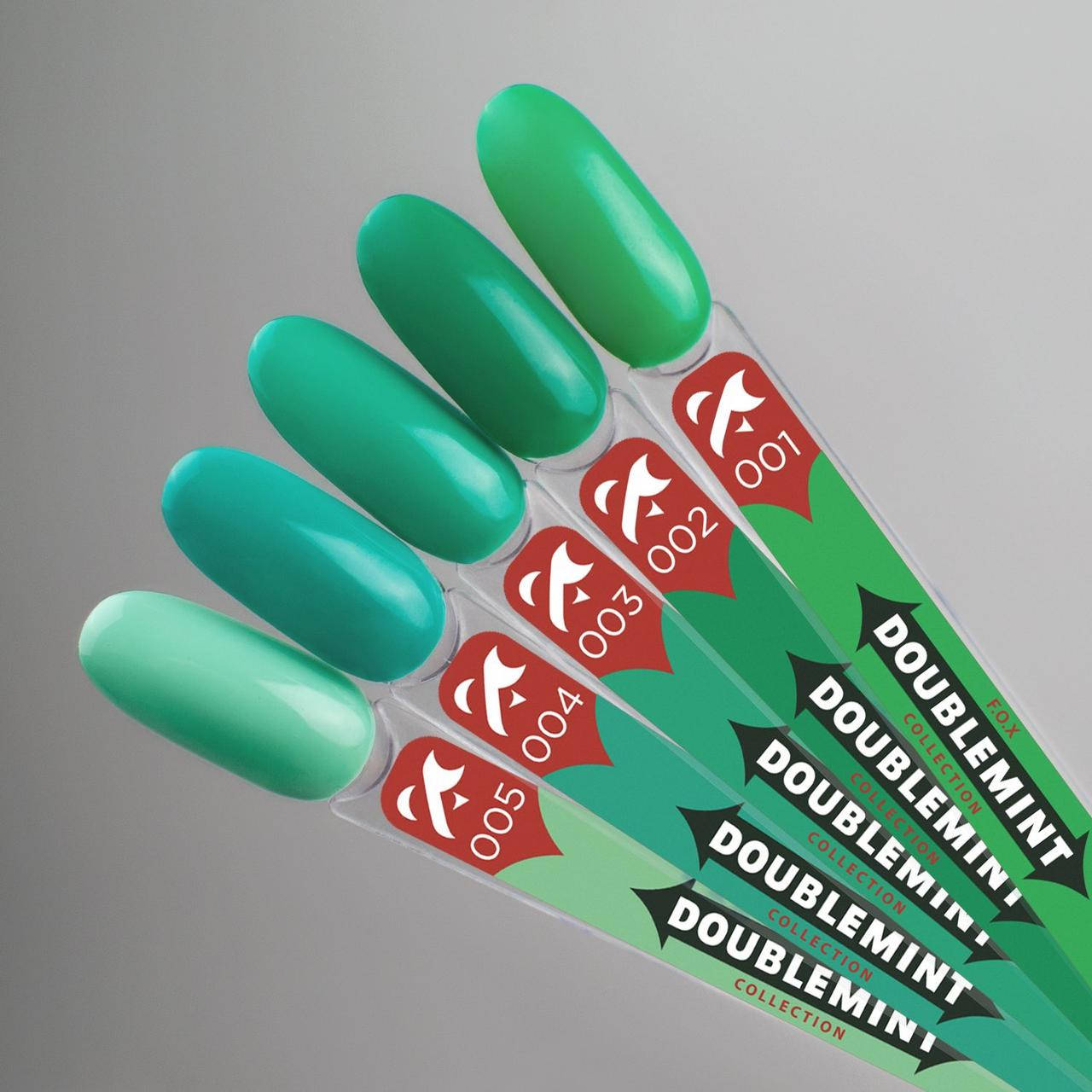 

Гель-лак для ногтей F.O.X Double Mint 002, 7 мл.