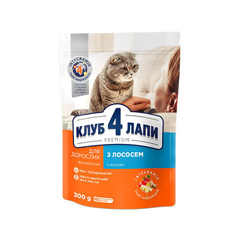 

Сухой корм Club 4 Paws with Salmon на развес