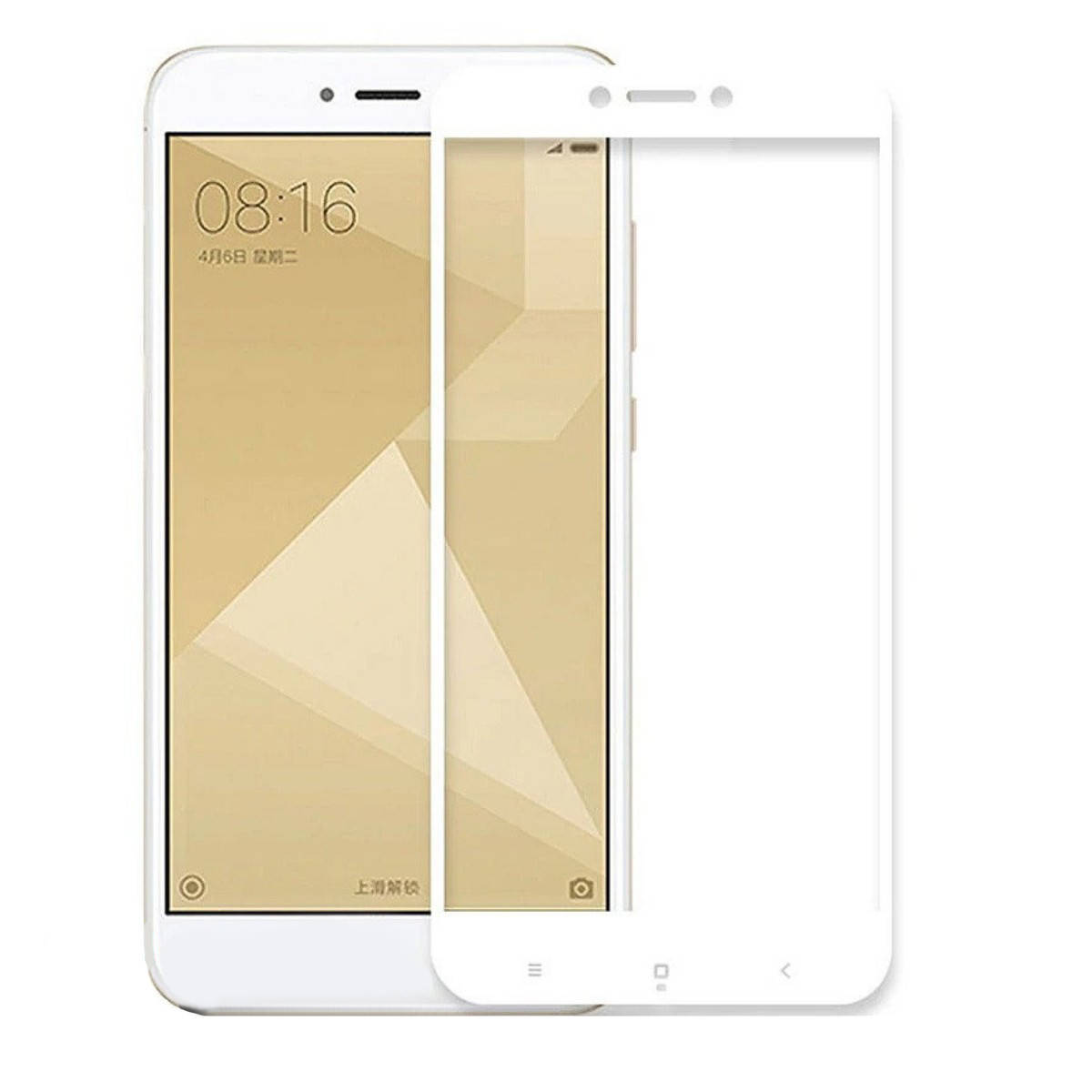 

Защитное стекло Full Glue для Xiaomi Redmi 4X White, Белый