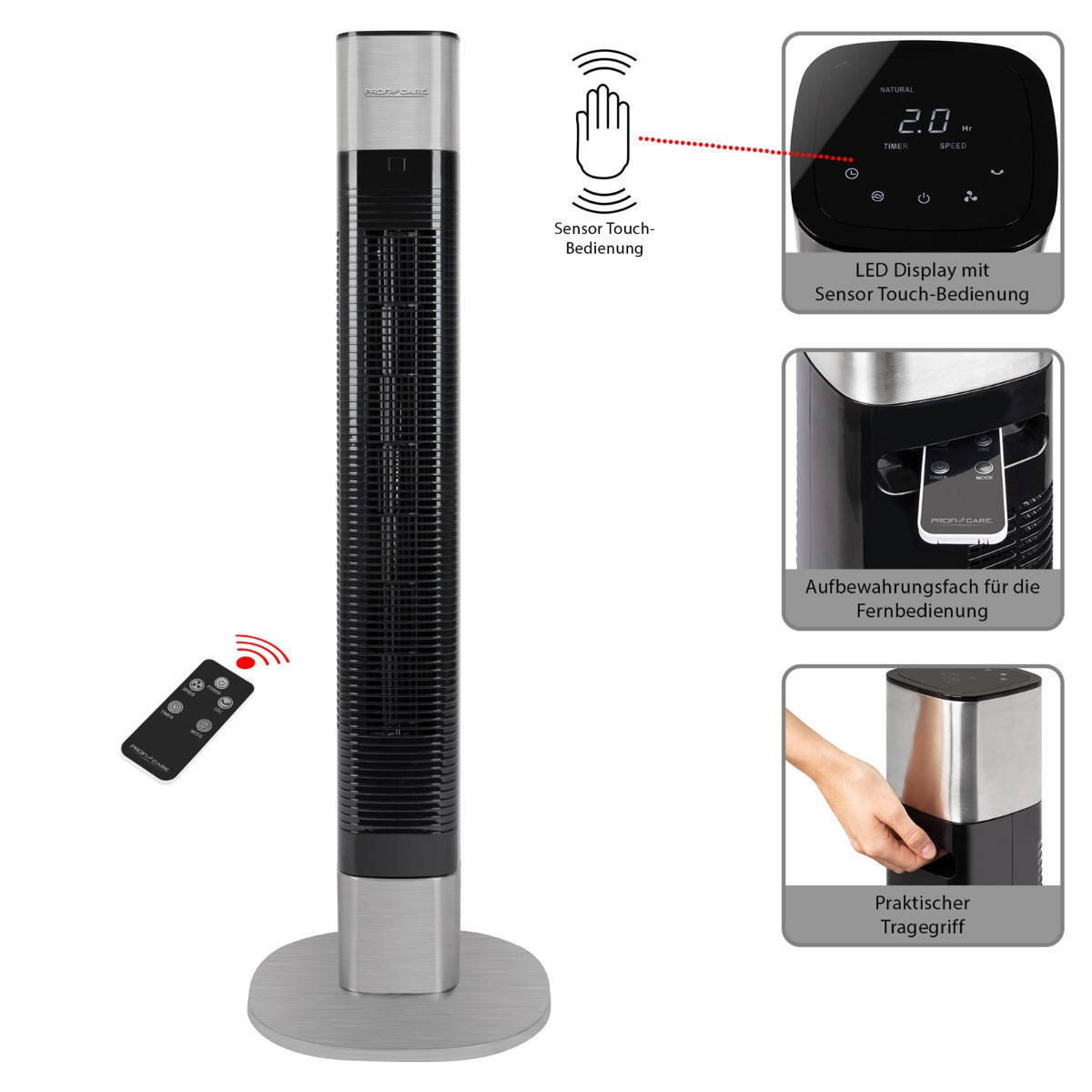 

Вентилятор Profi Care PC-TVL 3068 (башенный)