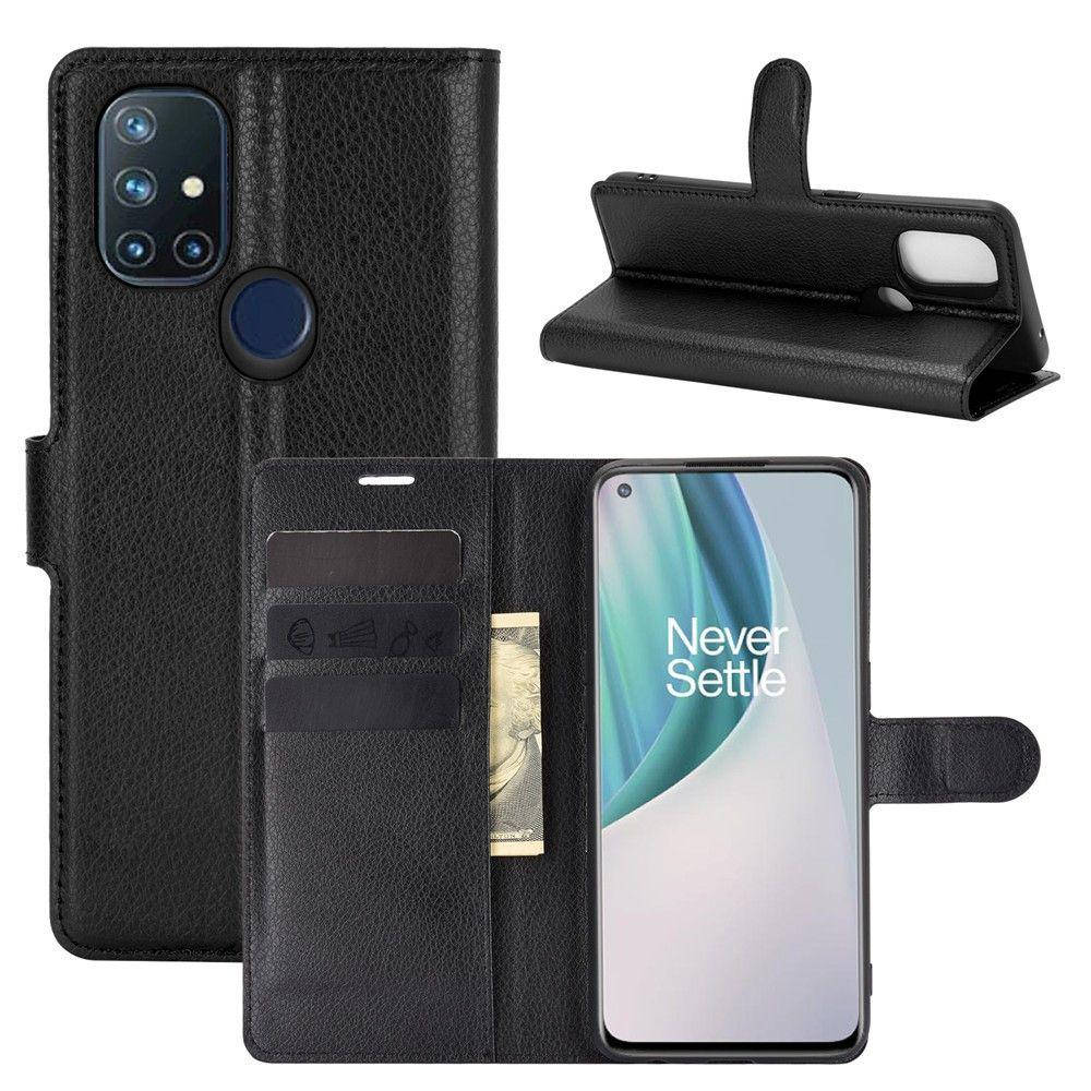 

Чехол-книжка Litchie Wallet для OnePlus Nord N10 Black, Черный