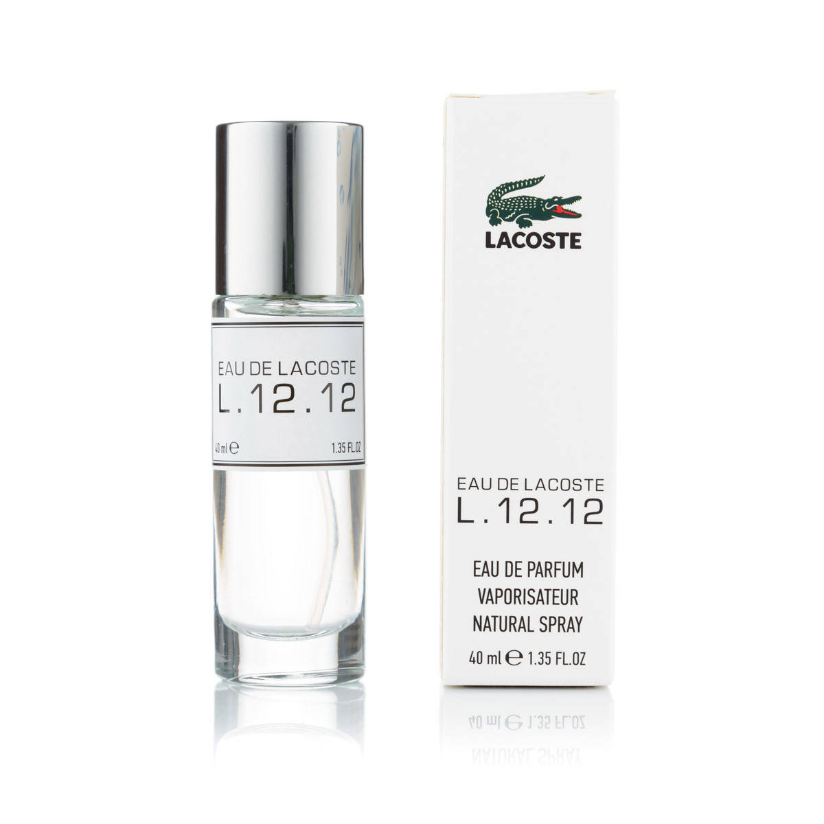 

Мужской мини парфюм Lacoste Eau De L.12.12 Blanc - 40 мл (320)