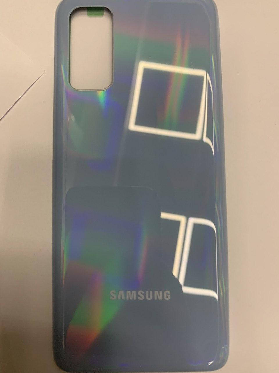 

Задняя крышка Samsung G980F Galaxy S20/G981B голубая Cloud Blue оригинал, Голубой