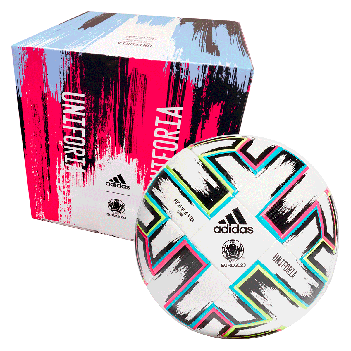 

Футбольный мяч Adidas Uniforia Euro 2020 League BOX FH7376