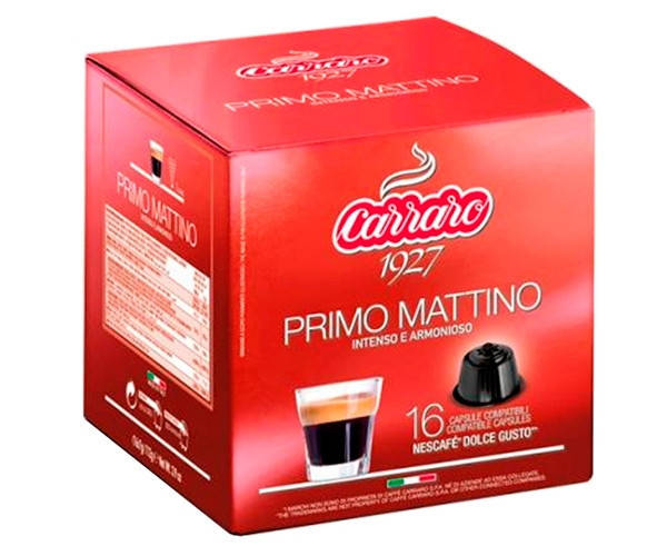 

Кава в капсулах Carraro Primo Mattino DOLCE GUSTO 16 шт