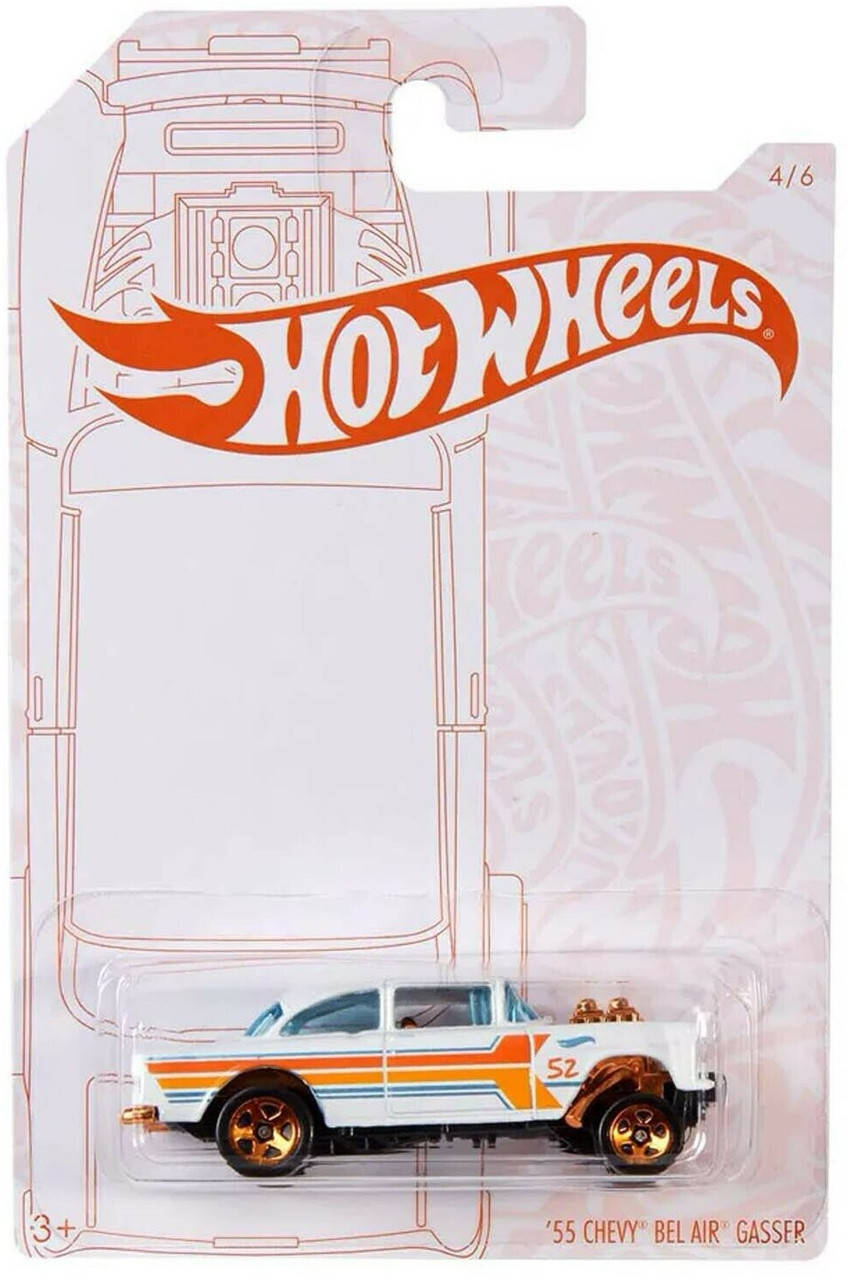 

Базовая машинка Hot Wheels ‘55 Chevy Bel Air Gasser