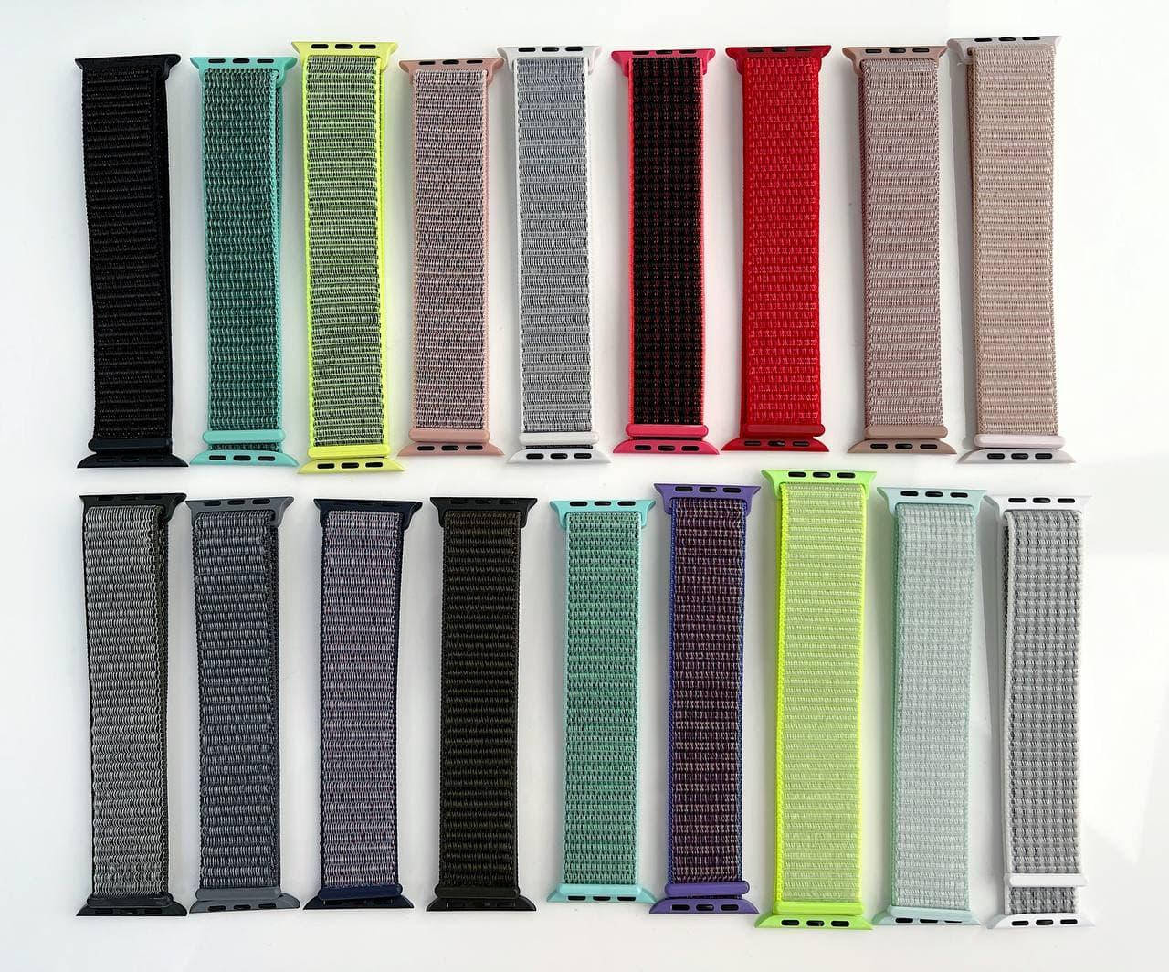 

Ремешки Apple Watch Nylon Sport Loop ткань 38/40 и 42/44