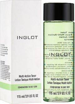 

Многофункциональный освежающий тоник Inglot multi-action toner 115мл для жирной и комбинированной кожи