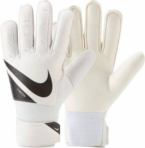 

Вратарские перчатки Nike Jr. Goalkeeper Match бело-черные CQ7795-100