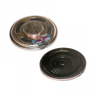 

Динамик металлический 50 Ом, 0.5 Вт, 36мм