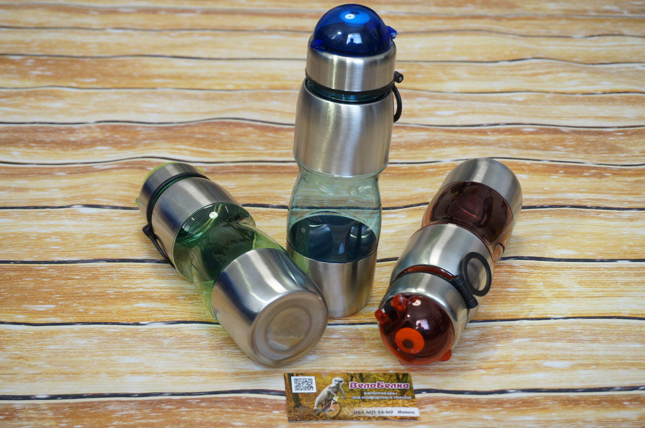 

Фляга велосипедна, алюмінієва пляшка для води, велофляга