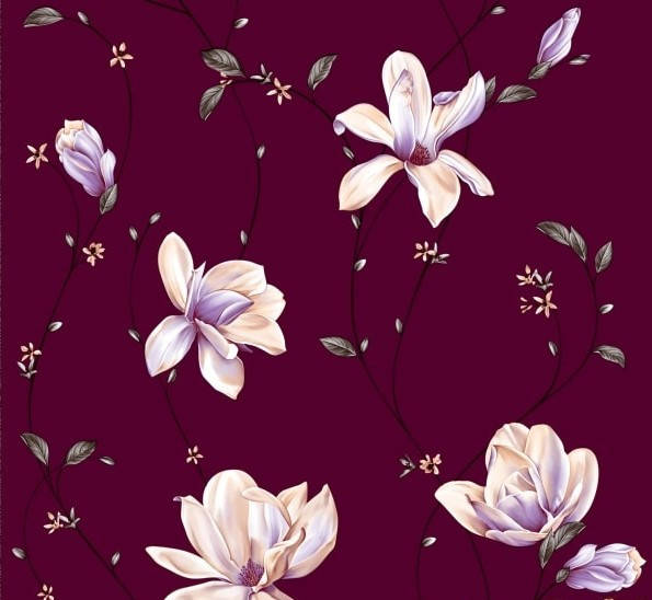 

Бумажные обои Континент Мару 1293 бордовые 0.53м*10.05м, Бордовый