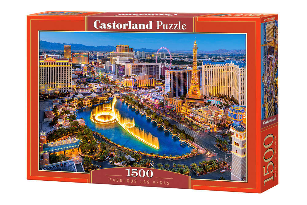 

Пазл 1500 эл. "Castorland" (Польша) / Невероятный Лас Вегас