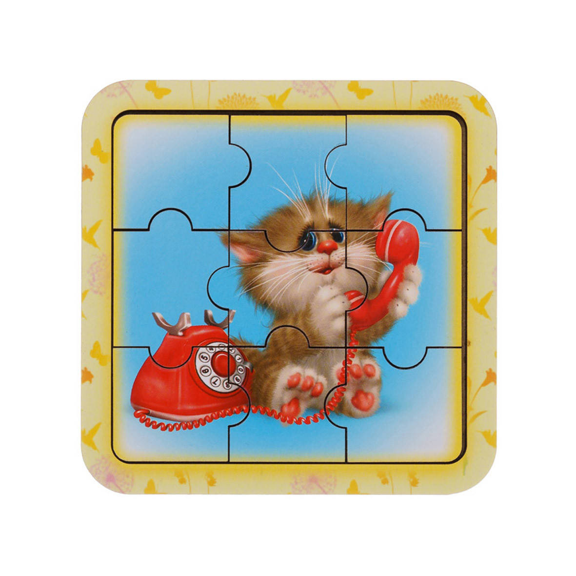 

Пазл в рамке: Котик - 4