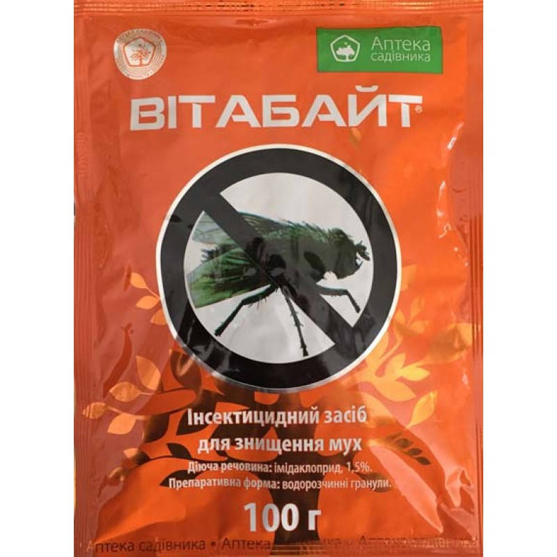 

Инсектицид Витабайт 100 г УКРАВИТ 1170