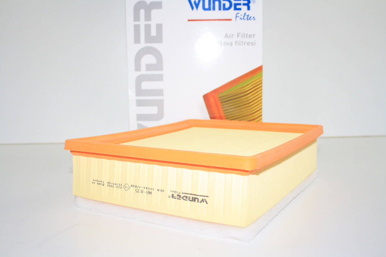 

Фильтр воздушный на Рено Трафик III 1.6dCi 2014-> WUNDER (Турция) WH-835