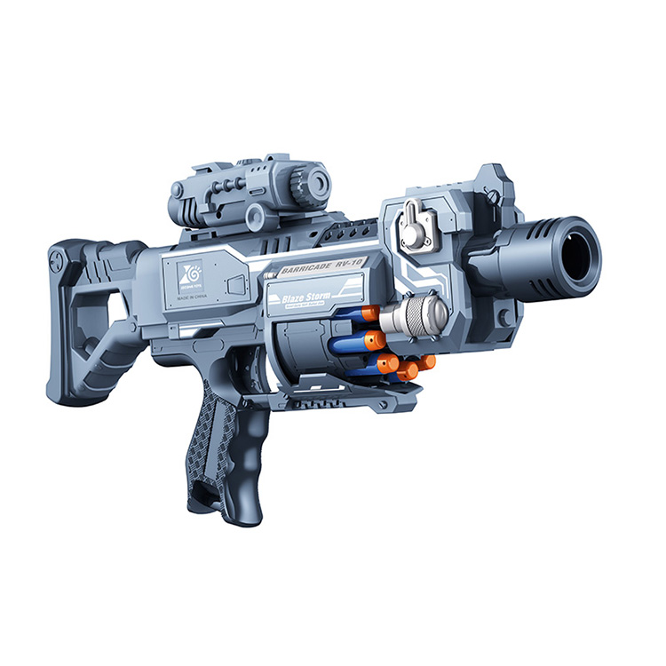 

Автомат "Blaze Storm" с мягкими пулями, Светло-серый