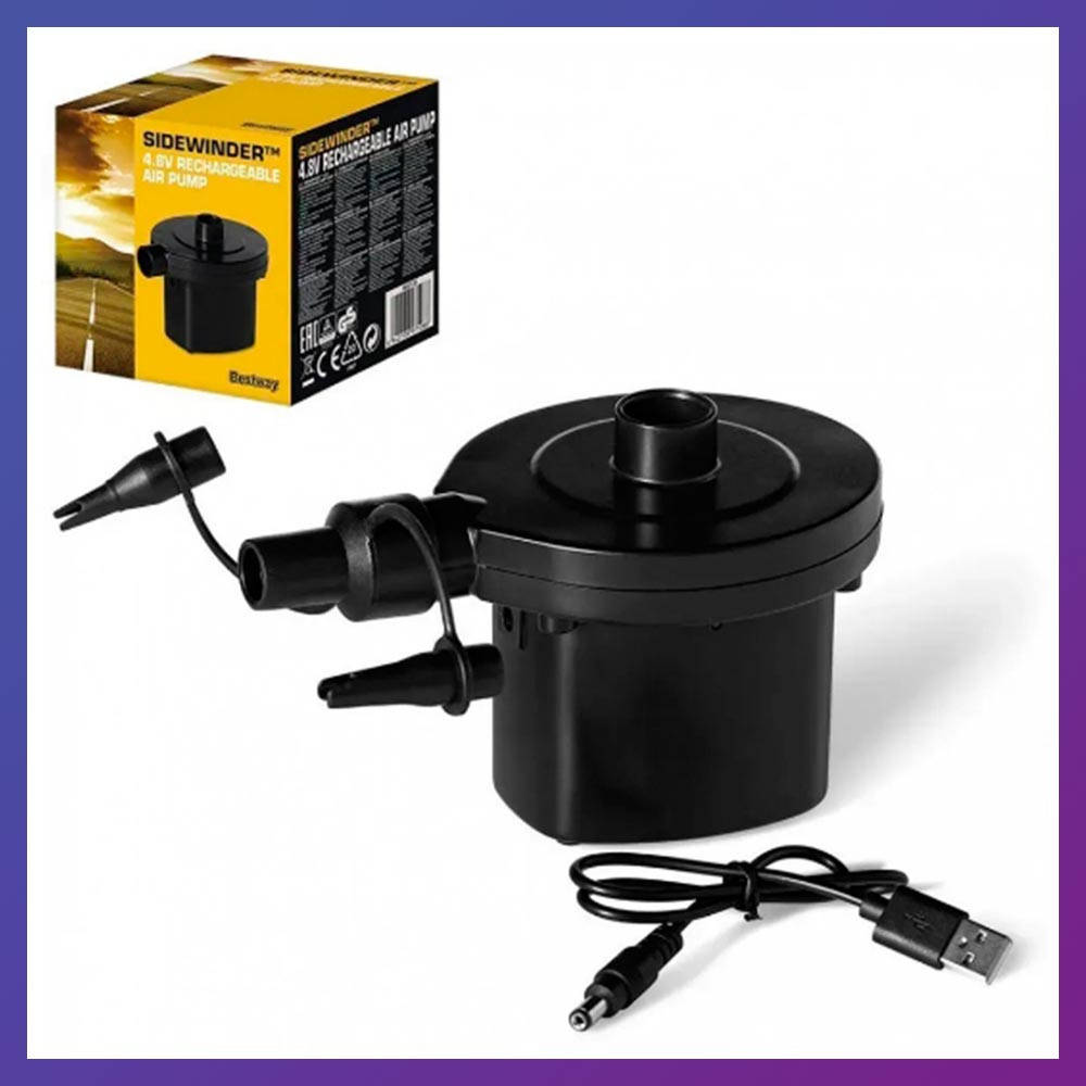 

Насос аккумуляторный для надувания Bestway 62130 USB