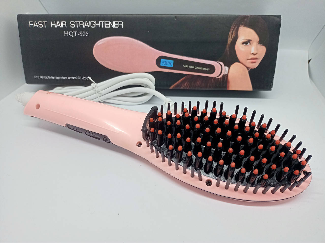

Расческа щётка для выпрямления волос FAST HAIR STRAIGHTENGER