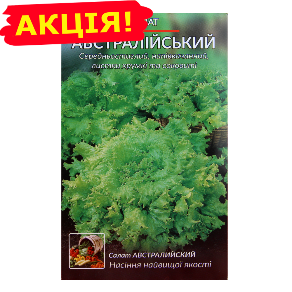 

Салат Австралийский семена большой пакет 5 г