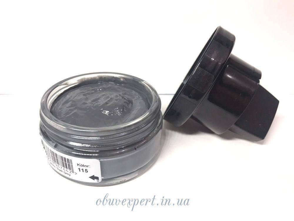 

Крем для взуття Kaps Delicate Cream z aplikatorem 50 ml, кол темно-сірий, Темно-серый