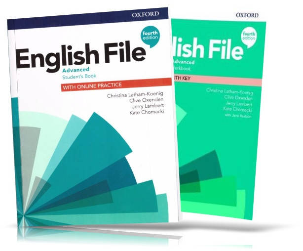 

English File Fourth Edition Advanced, Student's book + Workbook / Учебник + Тетрадь английского языка