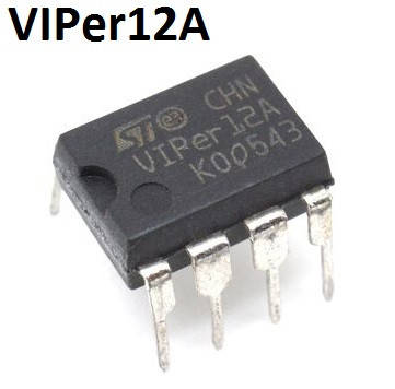 

Чип VIPer12A DIP8 VIPer12 DIP-8 Преобразователь Переменного Тока в Постоянный