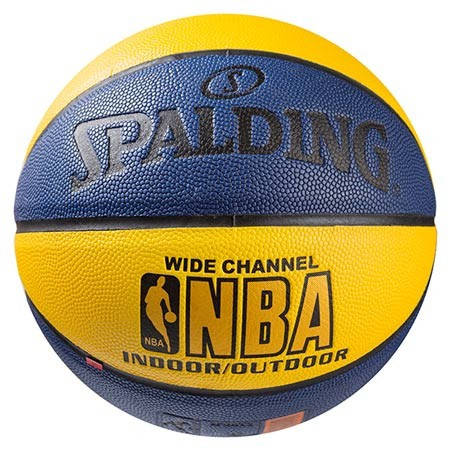 

Мяч баскетбольный Spalding №7 желто-синий