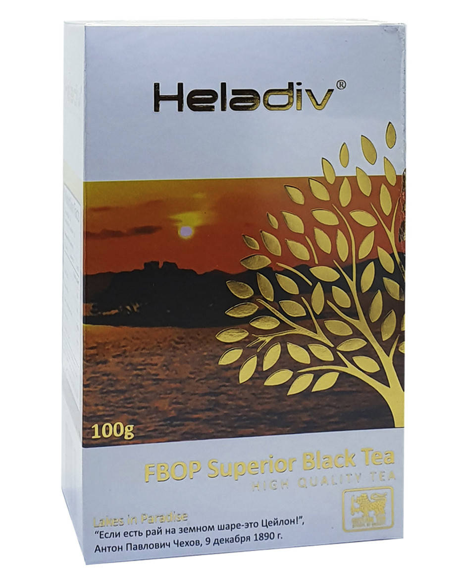 

Чай чорний середньолистовий з тіпсами Heladiv FBOP Superior 100 г (1612)